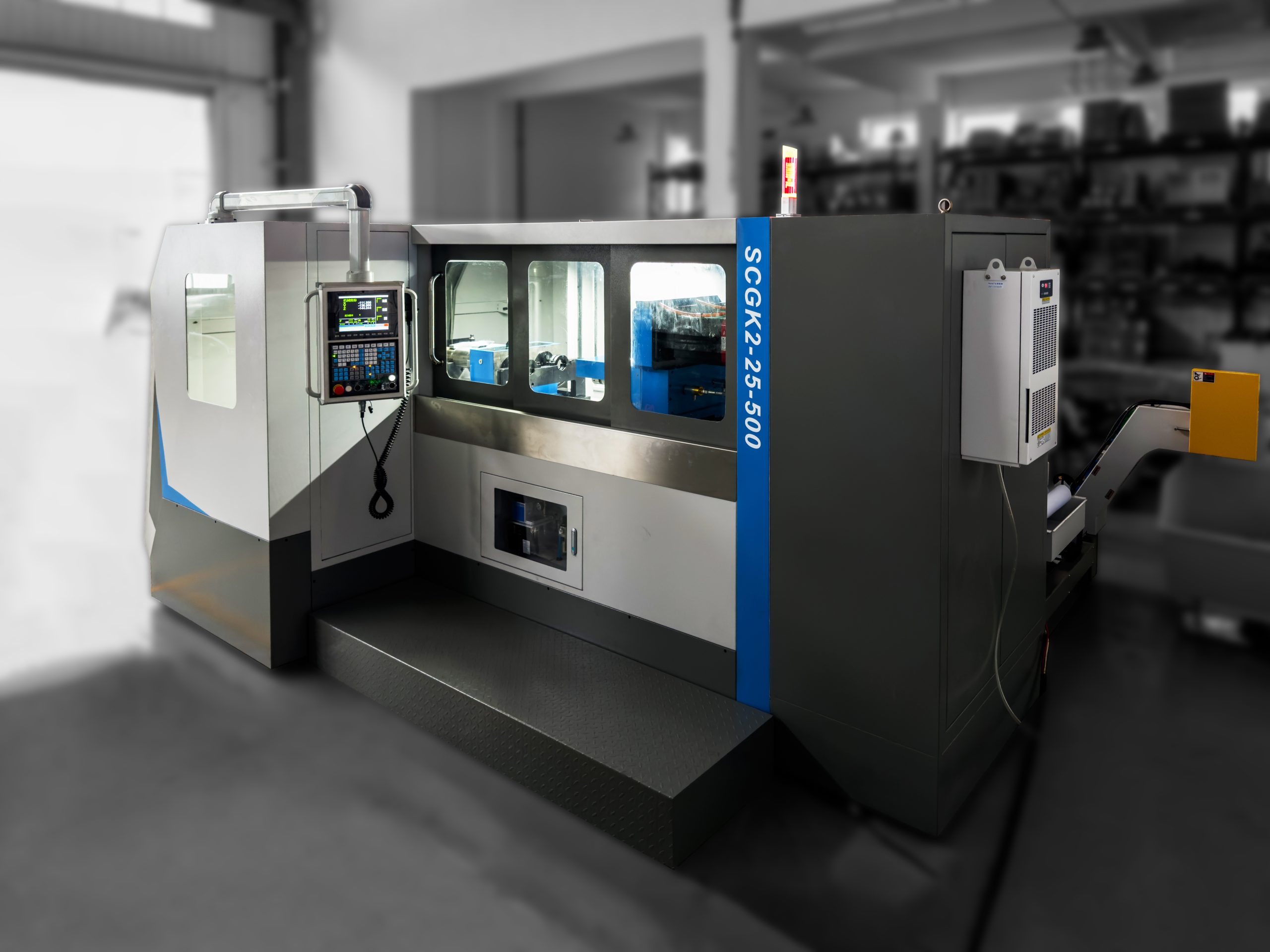 Knee Type 3 - Axis Deep Hole Drilling Machine